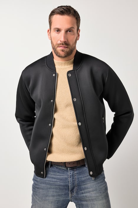 JP1880 College-Jacke, Scuba, Collegekragen, Zipper, bis 7 XL