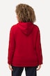 Tie Sleeve Zip-Up Hoodie