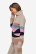 Pullover, Wellen-Muster, Rollkragen, Raglan-Langarm