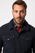 Veste polaire style chauffeur, patte de boutonnage et poches poitrine, jusqu'au 8 XL