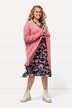 Cardigan, kasseformet, knapper, V-udskæring, finstrik