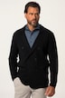 Giacca di maglia punto Milano con FLEXNAMIC®, doppiopetto e revers
