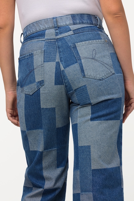 Patchwork Denim Culottes | Jeans | Pants