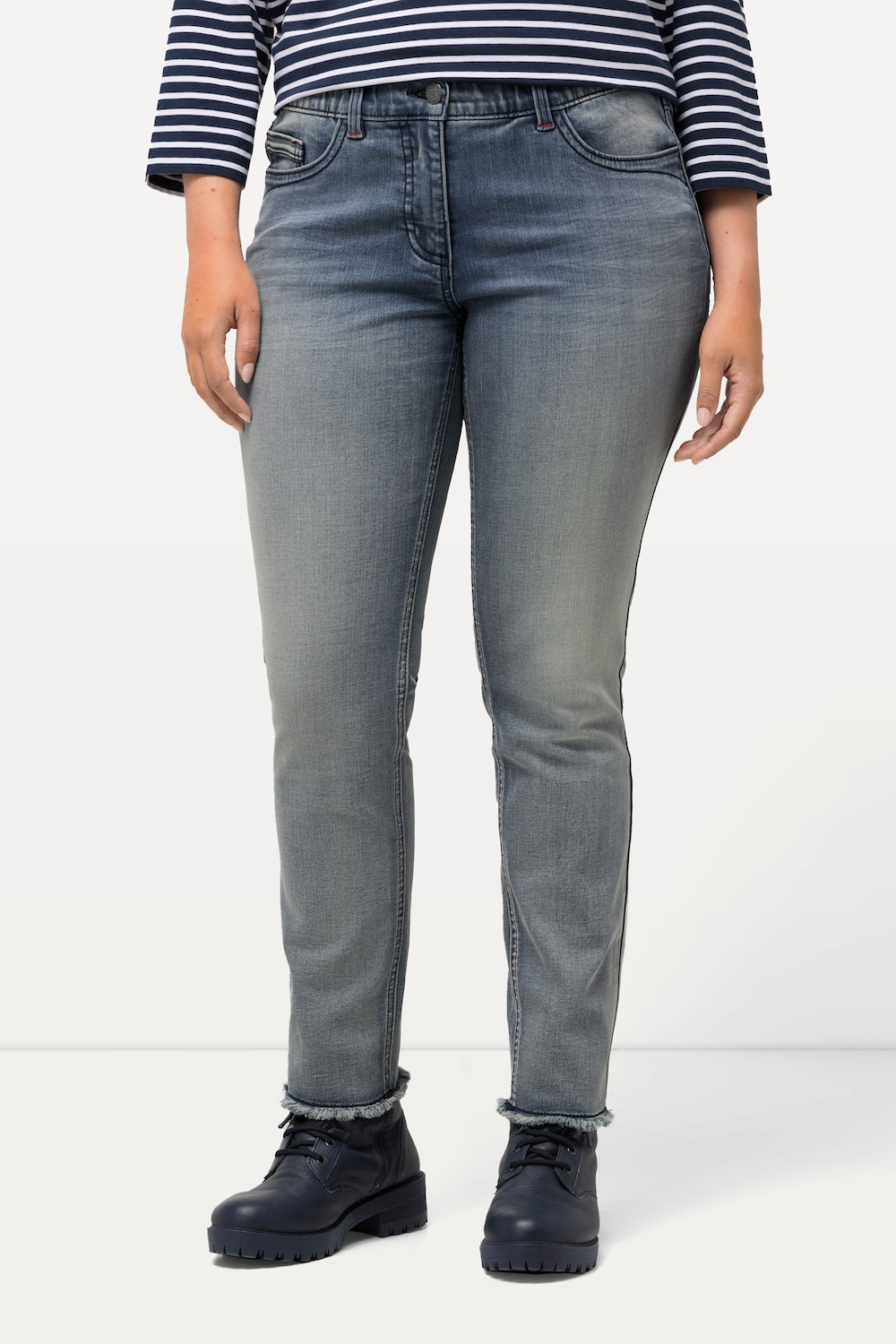 Thumbnail - Große Größen Jeans Sarah, Damen, blau, Größe: 42, Baumwolle, Ulla Popken