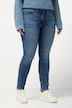 Jeans Sarah, strepen, smalle pijpen, 5-pocket broek