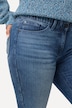 Jeans Sarah, strepen, smalle pijpen, 5-pocket broek