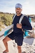 T-shirt de surf JAY-PI. Manches longues et col rond. Protection UV