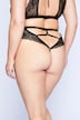 String, High Waist, Zier-Straps und Spitze