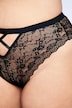 String, High Waist, Zier-Straps und Spitze