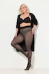 Panty, transparante look, huidkleurig aan de binnenkant