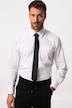 Chemise à manches longues et col Kent. Coupe Modern Fit. Jusqu'au 8XL, Tall.