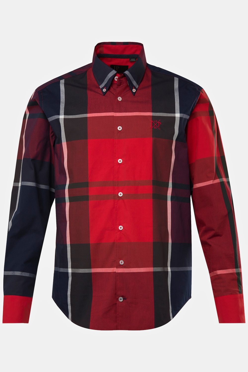 Karohemd, Langarm, Buttondown-Kragen, Modern Fit, bis 8 XL
