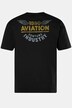 T-shirt à col rond, imprimé dans le dos et flocage - jusqu'au 8 XL