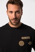 T-shirt à col rond, imprimé dans le dos et flocage - jusqu'au 8 XL