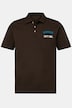 Poloshirt, halflange mouwen, piqué, borduursel op de borst, polokraag, tot 8XL