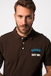 Poloshirt, halflange mouwen, piqué, borduursel op de borst, polokraag, tot 8XL