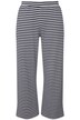Teplákové kalhoty Rose, strukturované pruhy, elastický pas, biobavlna