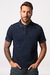 Poloshirt, halflange mouwen, piqué, Vintage Indigo-look, tot 8XL
