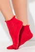 Socken, 2er-Pack, Kurzschaft, Rüschenkante