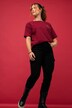 Skinny-Cargojeans, 5-Pocket, cutted Saum