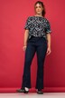 Flared Button Fly Jeans