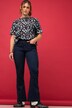 Flared Button Fly Jeans