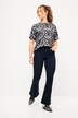 Flared Button Fly Jeans