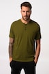 Pyjama deux pièces, collection Homewear. Pantalon et T-shirt Henley. Label OEKO-TEX. Jusqu'au 8 XL.