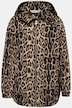 Jacke, oversized, Leo, Kapuze, Langarm