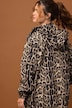Jacke, oversized, Leo, Kapuze, Langarm