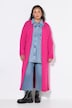 Long-Strickjacke, oversized, offene Form, Langarm