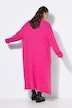 Long-Strickjacke, oversized, offene Form, Langarm
