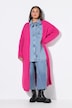 Long-Strickjacke, oversized, offene Form, Langarm