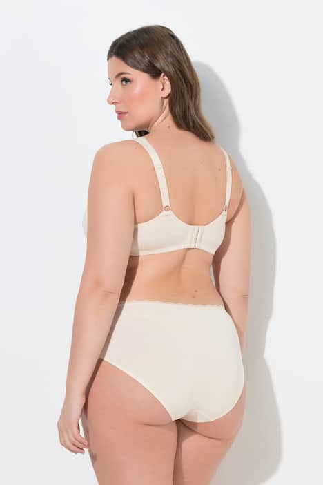 Beugelbeha, kanten rand, cup C - D