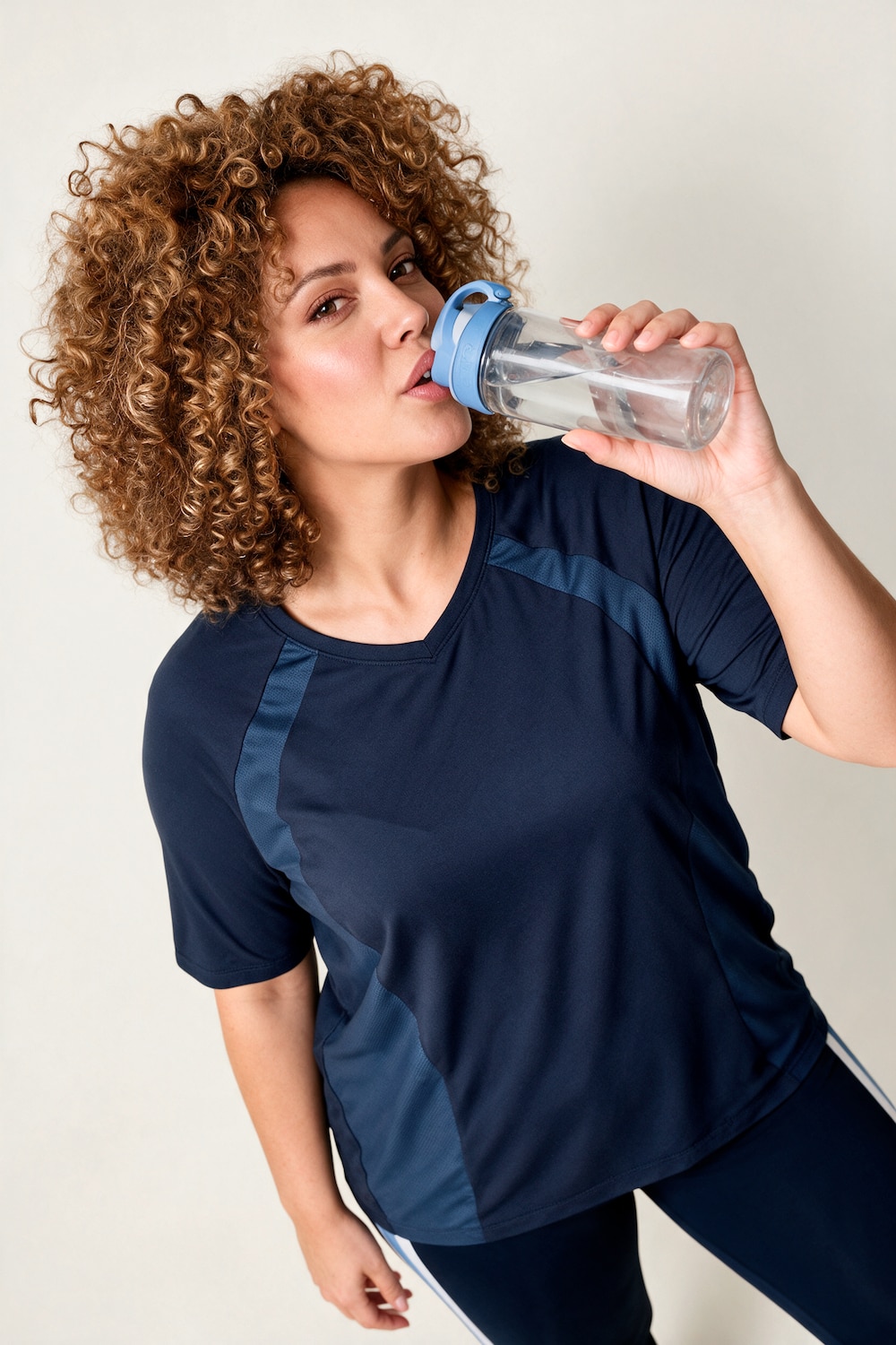 Funktionsshirt, schnelltrocknend, Halbarm, recycelt