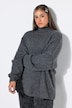 Pullover, oversized, extra softer Strick, Stehkragen, Langarm, Premium