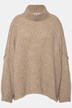 Pullover, oversized, extra softer Strick, Stehkragen, Langarm, Premium