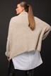 Pullover, oversized, extra softer Strick, Stehkragen, Langarm, Premium
