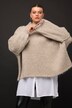 Pullover, oversized, extra softer Strick, Stehkragen, Langarm, Premium