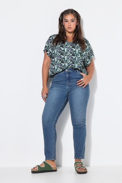 Stretch Fit Mom Jeans