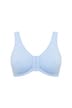 Bustier, 3-balení, přední zapínání, mikrovlákno