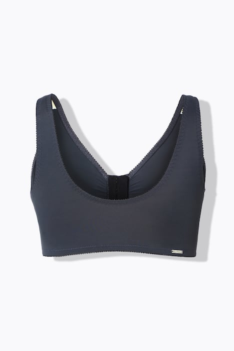 Bustiers, 3er-Pack, Vorderverschluss, Mikrofaser