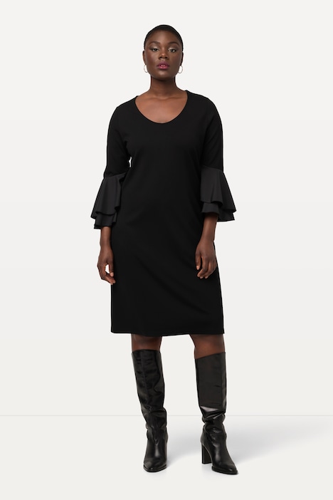 Flounce Sleeve Midi Dress | Midi Dresses | Dresses