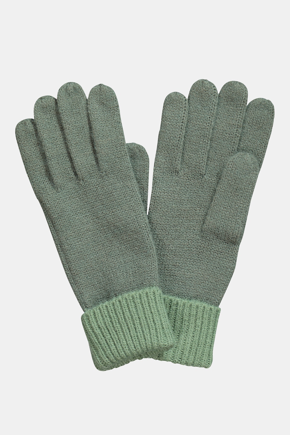 Handschuhe, Damen, grau, Größe: One Size, Synthetische Fasern/Polyester, Ulla Popken