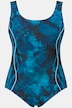 Ink Print One Piece Bathing Suit
