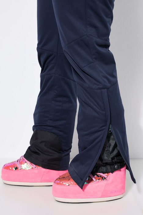 Softshellbroek, waterafstotend, klittenband, sneeuwvanger