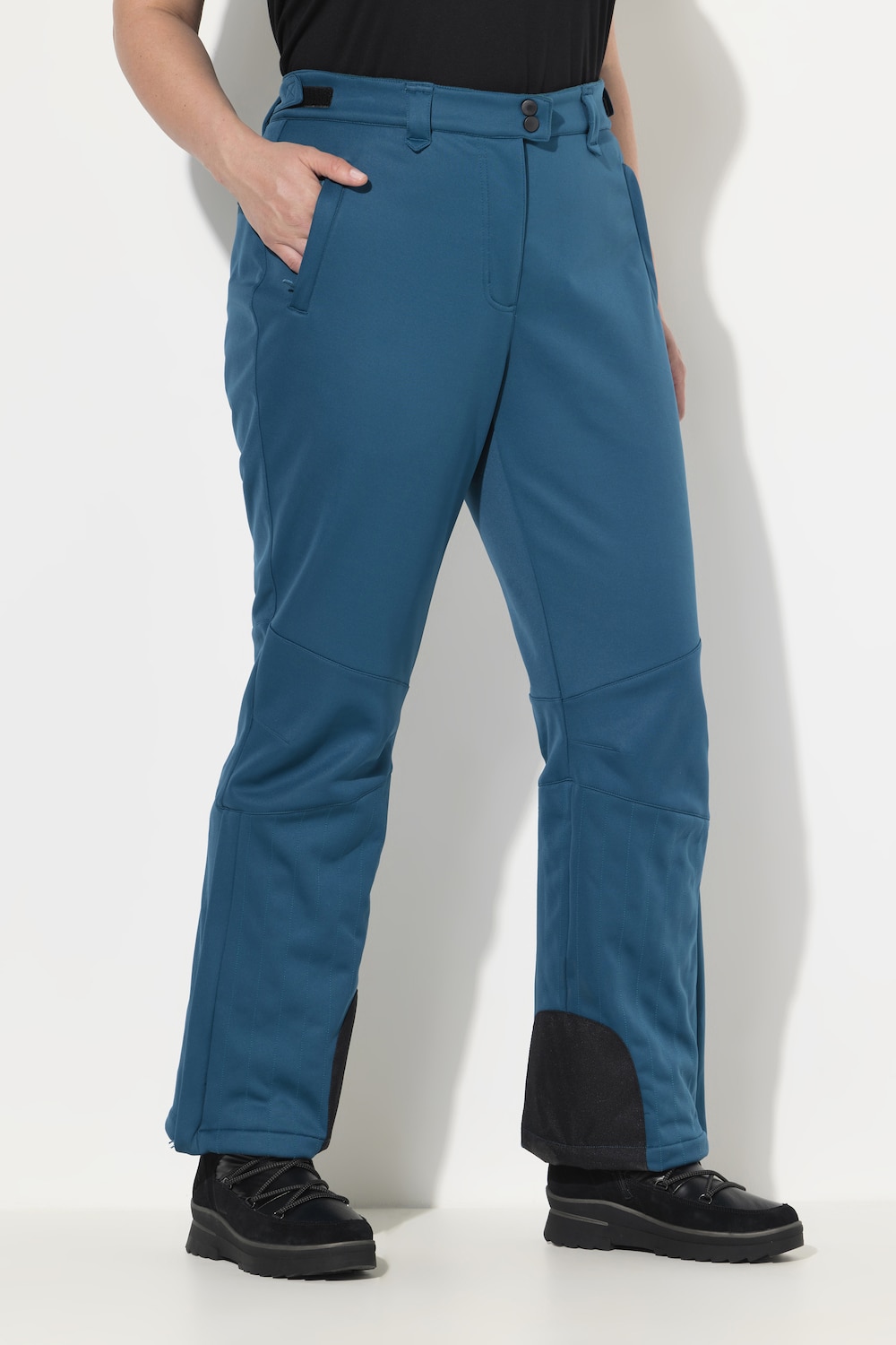 Große Größen Softshellhose, Damen, blau, Größe: 56, Ulla Popken