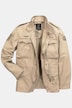Veste de treillis en coton, écussons, style vintage - jusqu'au 8 XL