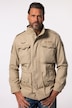 Veste de treillis en coton, écussons, style vintage - jusqu'au 8 XL