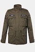 Feltjakke, bomuldsjakke, badges, Vintage-look, op til str. 8XL